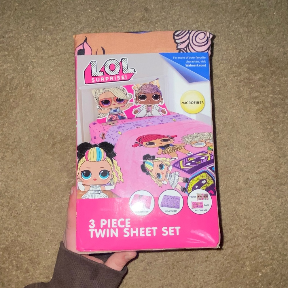 LOL kids bed sheet & pillow cases